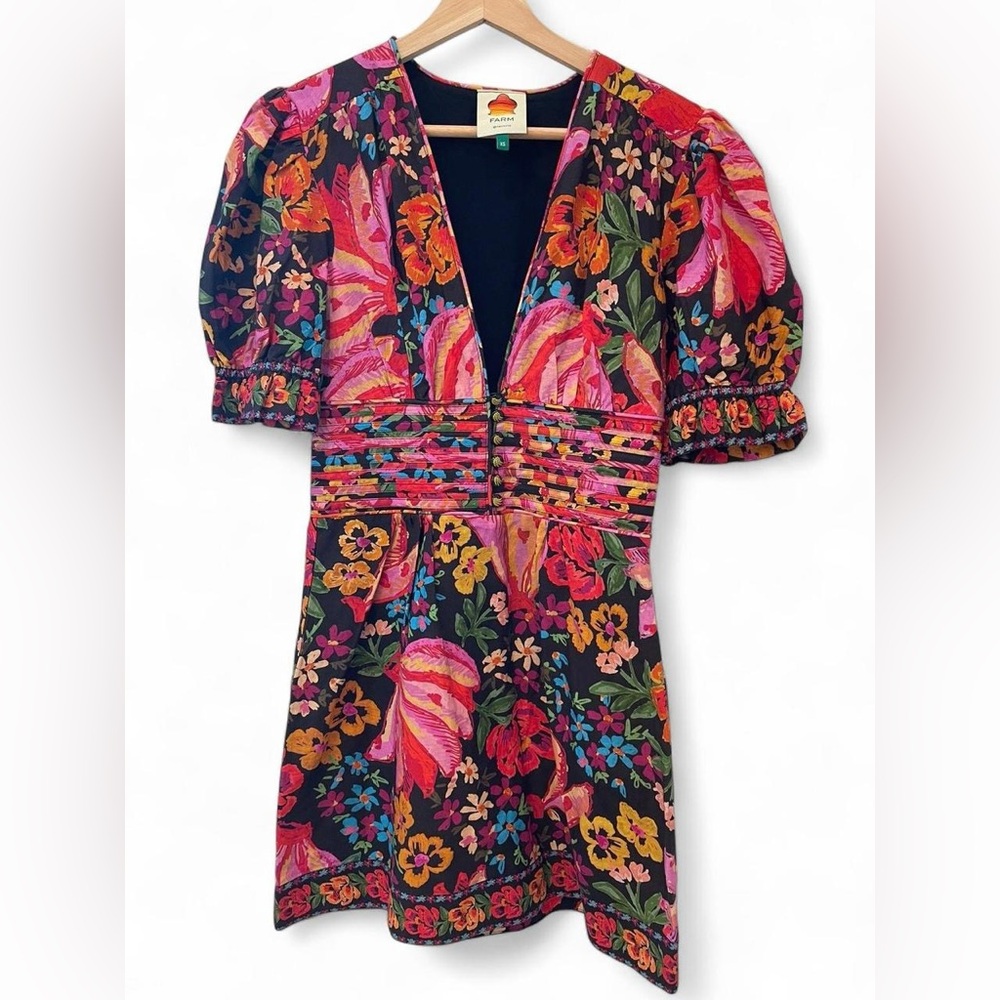 Floral Puff Sleeve Dress